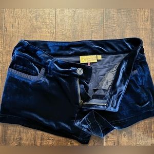 Vera Wang Velvet Shorts